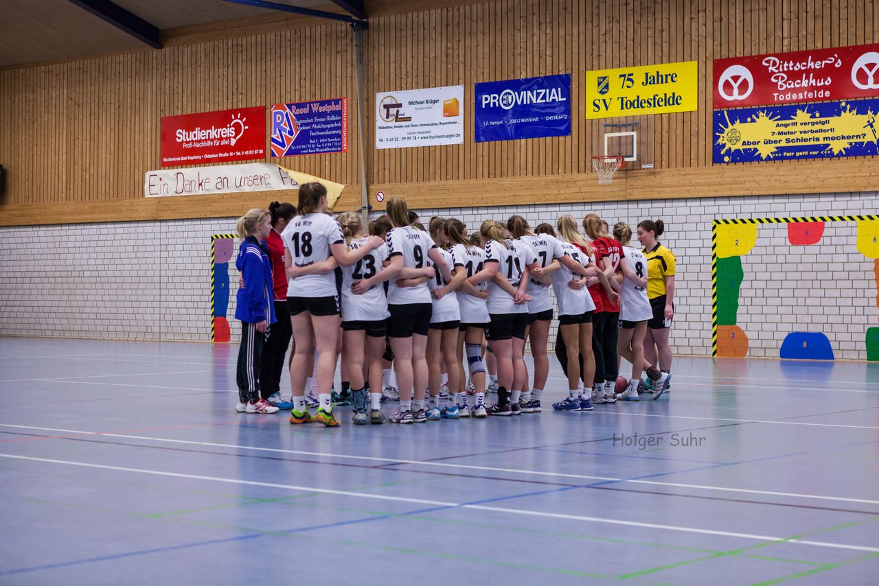 Bild 116 - B-Juniorinnen SG-Todesfelde/Leezen - SG Wift Neumnster : Ergebnis: 23:37